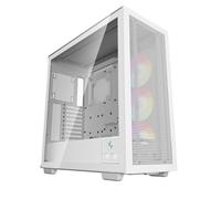 DeepCool Morpheus WH Full Tower Tempered Glass Gaming PC Case - White