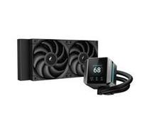DeepCool Mystique 240 CPU Cooler, Personalized Cooling with 2.8" TFT LCD Screen and Enhanced Pump Performance, 5 year warranty