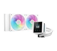 DeepCool Mystique 240 WH ARGB 282 mm All-in-One Liquid CPU Cooler - White