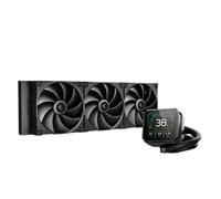 DeepCool Spartacus 420 AIO CPU Liquid Cooler - Black 420mm LCD Gen 6 Pump ARGB