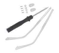 DEEPCRAFF 1 Pair Metal Eyeglasses Arm Replacement Temples Lightweight and Comfortable to Wear, Simple and Stylish Design for Women and Men Glasses Repair
