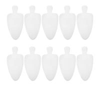 DEEPCRAFF 10pcs Shoe Tree Anti-crease Toe Box Insert, Pearl Cotton, White, for Sneakers and Sports Sneakers, Men, Shoe Cabinet and Travel