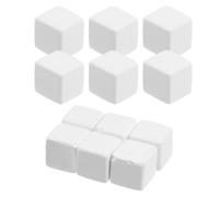 DEEPCRAFF 12pcs White Mineral Block for Crab and Cats, Boost Immune System and Promote Healthy Fur, for Reptile Enclosure and Crab Habitat Accessories