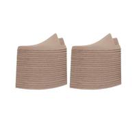 DEEPCRAFF 20 Pairs Commercial Pulp Shoe Stretcher Inserts for Footwear and Golf Mules Lightweight Brown Paper Pulp Shoe Shaper for Managing and Organizing Large Quantities in Dry Cleaning