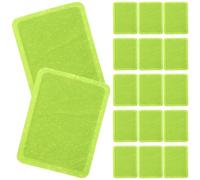 DEEPCRAFF 20pcs Body Warmer Pack Adhesive Heating Sticker for Office and Home, Iron Powder Non-woven Fabric, Green, Portable Small Light, Non-slip Texture