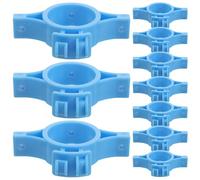 DEEPCRAFF 20pcs Electric Fence Ring Insulators for End and Intermediate Posts Pulse Accessories for Security and Agricultural Fencing