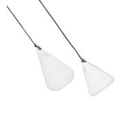 DEEPCRAFF 2pcs Glass Hanging Terrarium Container Set for Hydroponic Plants Featuring High Borosilicate Glass with Triangle, Waterdrop, and Polyhedron Shapes, Decorative Hanging Flower Pots