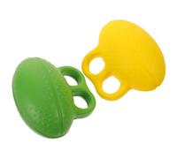 DEEPCRAFF 2pcs Hand Grip Strength Trainer Ball with Non-Slip Textured Surface, Pu Material Resistance Training Exercise Ball for Hand Strengthening and Rehabilitation at Home or Work