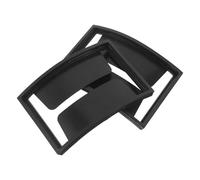 DEEPCRAFF 2pcs Ski Goggles Pass Holder for Helmet Visor, Lightweight Abs Snowboard Pass Card Holder with Secure Storage, Easy Access Goggle Clip for Women in Winter Sports