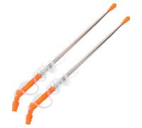 DEEPCRAFF 2pcs Stainless Steel Sprayer Extension Rod Compatible Pump Sprayers for Weed Spraying and High Reach in Garden