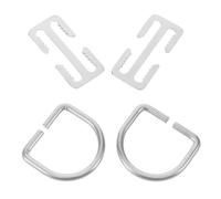 DEEPCRAFF 2sets Heavy Duty Scuba Diving D Ring Weight Belt Webbing Strap Attachment with Secure Buckle for Underwater Diving and Snorkeling Gear Accessories