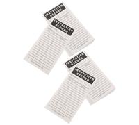 DEEPCRAFF 30pcs Self-adhesive Equipment Inspection Tags 12.7x6.5cm with Strong Adhesion and Visibility for Workplace and Machine Rooms Maintenance Records