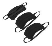 DEEPCRAFF 3pcs Heavy Duty Canvas Shoulder Pad with Anti-Slip Felt Cushion for Enhanced Pressure Distribution, for Construction and Moving Workers Carrying Heavy Loads