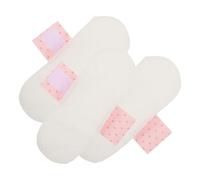 DEEPCRAFF 3pcs Reusable Cotton Menstrual Pads for Women Absorbent and Breathable Sanitary Pads Soft Comfortable Period for Postpartum and Travel Use