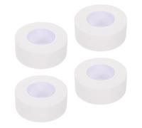 DEEPCRAFF 4 Rolls Breathable Self Adhesive Tape Strong Pressure Sensitive Fixation Cloth for Clinic First Aid Finger Protection and Blister Prevention