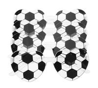 DEEPCRAFF 4pcs Novelty Football Sunglasses with Soccer Ball Pattern Comfortable Fit Plastic Glasses for Football Tournament Unique Soccer Party Supplies and Adults