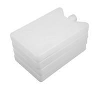 DEEPCRAFF 4pcs Reusable Ice Packs for Cooler Bag and Bento Lunch Box, Hdpe Ice Crystal Boxes with Refillable Gel, Rapid Cooling and Easy Storage for Camp and Beach Use