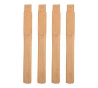 DEEPCRAFF 4pcs Wood Axe Handle Replacement 12.48 Inch for Camp and Yard Use | Fits Most Camp, Broad, and Single Bit Axes, Gardening and Landscaping Tasks, Precise Fit Compatibility