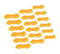 DEEPCRAFF 50pcs Chick Leg Correction Bands Bird Foot Correction Brace Abs Yellow for Parrots and Poultry Rehabilitation Support Minimise Irritation
