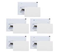 DEEPCRAFF 5pcs Dual Side Pvc Cleaning Cards for Card Readers and Pos Terminals, Effective Cleaning Tool for Prolonging Magnetic Head Life and Preventing Data Loss, Suitable for Office