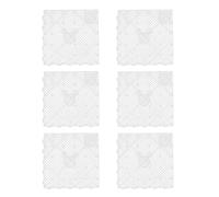 DEEPCRAFF 6pcs Aquarium Filter Plate with Cut to Fit Design for Tank Layout | Plastic Grid Build, Stable Bottom Support, Multi Hole Structure, for Gravel Layers and Filter Pump Use