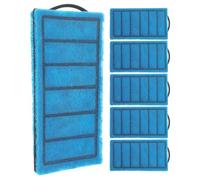 DEEPCRAFF 6pcs Aquarium Filter Replacement Carbon Pad for Fish Tank Internal Filter Cartridge, Sponge Material with Porous Structure and Smooth Edges, for Compact Fish Tanks and Desktop