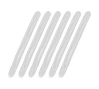 DEEPCRAFF 6pcs Car Door Protector Strip for Car Side Doors Adhesive Rubber Anti-collision Bumper to Reduce Impact Force for Preventing Scratches while Reversing