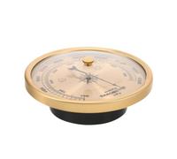 DEEPCRAFF Barometer Air Pressure Meter, Adjustable Mechanical Dial with Metal Frame, Plastic, Indoor Outdoor, Easy to Read for Home Living Room
