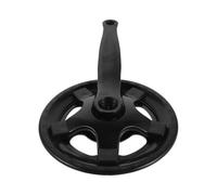 DEEPCRAFF Bike Chainring 32t Single Speed Crankset with Chain Guard, Black Iron and Plastic Material, Optimizes Pedaling Efficiency for E-bike and Mountain Bike Use