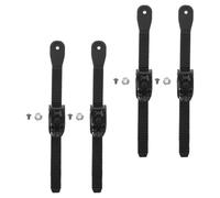 DEEPCRAFF Black er Skate Ratchet Buckle Strap mm Replacement Band | Stainless Steel Roller Buckles, Toothed Rack Design, Easy Tightening for Outdoor Sessions and Repairs