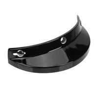 DEEPCRAFF Black Motorcycle Helmet Visor Replacement Three Buckle Sliding Side Clips, Classic Retro Style Outdoor Safety Visor for Motorcycle and Snowboarding Helmets, Comfortable Plastic