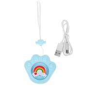 DEEPCRAFF Cat Paw Hand Warmer Glowing Light Hand Warmer Reusable Plastic USB Quick Heating 3 Levels .7v 3.7w for Bags, Spend the Night