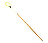 DEEPCRAFF Diving Rod Aluminium Alloy Pointer Rod Yellow with Nylon Lanyard, Underwater Sound Signal, for Scuba Diving, Marine Exploration, Divers and Outdoor Enthusiasts