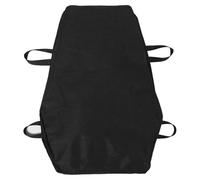 DEEPCRAFF Dog and Cat Burial Body Bag Coffin Style, Black Nonwoven Fabric with Secure Zipper Closure, Small Size for Backyard and Yard Cremation