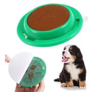 DEEPCRAFF Dog Sugar Lick Bowl for Dogs with Cover and Sticky Bottom Easy to Store and Made from Safe and Healthy Material Pet Treat Snack