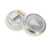 DEEPCRAFF Elevator Push Buttons Kit, Mixed Style Stainless Steel round Metal Lift Replacement Buttons with Emergency Stop, 2pcs Suitable for Elevator Panels