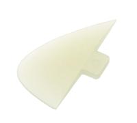 DEEPCRAFF Fiberglass Tri Surf Fin Set for Surfboards and Paddle Boards, Reinforced Center Fish Fin Design with Honeycomb Construction, Maximises Maneuverability and Efficient Power Flow