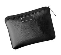 DEEPCRAFF Fireproof Double-sided Waterproof Battery Storage Bag with Explosion Proof Glass Fiber Cloth, Portable and Lockable Safety Pouch for Cellphone and Devices Protection