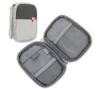 DEEPCRAFF First Aid Kit Compact Travel Bag with Oxford Cloth Material and Easy to Wash Feature Fully Opened Design for Outdoor Activities and Handbag Use a Household Medicine Pouch