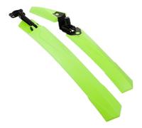 DEEPCRAFF Green Bike Mudguards for Mountain Bike Front and Rear Protection | Plastic and Stainless Steel Build, Creative Design, Not Easy to Wear or Deform