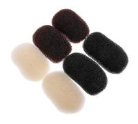 DEEPCRAFF Hair Bump Up Clamp 6pcs Assorted Color Hair Volume Pads for and Women Creating Chic Hairstyles and Daily Use
