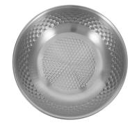 DEEPCRAFF Hammered Stainless Steel Dog Food Bowl with Non-slip Base and Scratch Resistant Surface, 7.5 Inch Wide Curved Edge Dish for Pet Feeding Area, Sturdy and Elegant Design for Dogs
