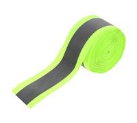 DEEPCRAFF High Visibility Green Reflective Strip for Clothing and Bags, Sew on Polyester Webbing 300x5cm with Easy Trimming, for Workwear and DIY Protection, Safety Gear for Walkers and Road