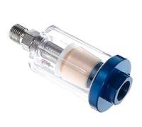 DEEPCRAFF Inline Air Compressor Oil Water Separator Filter for Pneumatic Spray Paint Guns Removable Copper Core for Reusable Cleaning Compact Airbrush Moisture and Oil Trap for Air Line