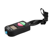 DEEPCRAFF Manual Digital Tally Counter: Handheld Electronic Number Counting with Add and Subtract Buttons - Mechanical Reset Lap Counter with Lanyard for Warehouse Inventory Golf/Football Sports