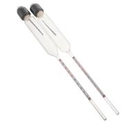 DEEPCRAFF Milk Testing Hydrometer Glass Liquid Density Meter for Laboratory Environments Quick Results 2pcs and Milk Density Measurement for Dairy Products and Quality Control