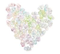 DEEPCRAFF Miniature Bubble Clusters 0.9 Inch Size 60pcs Acrylic Bubble Ball Beads with Silky Smooth Surface for Dollhouse and Fairy Garden Accessories for Mini Diorama Decoration