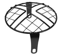 DEEPCRAFF Motorcycle Headlight Guard Cover with Optimal Light Transmission Metal Grid Protector and Easy Installation, Black Motorcycle Headlamp Grill Screen for Front Headlight Protection