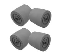 DEEPCRAFF Non Slip Rubber Replacement Tips 4pcs for Walkers and Canes Anti-Skid Foot Covers Suitable for Daily Walking Aid