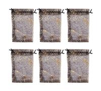 DEEPCRAFF Organza Drawstring Bags Black Halloween with Festive Halloween Pattern Design 100pcs Candy Gift Bags for Jewelry and Sweets Storage, Sturdy and Convenient to Carry Party